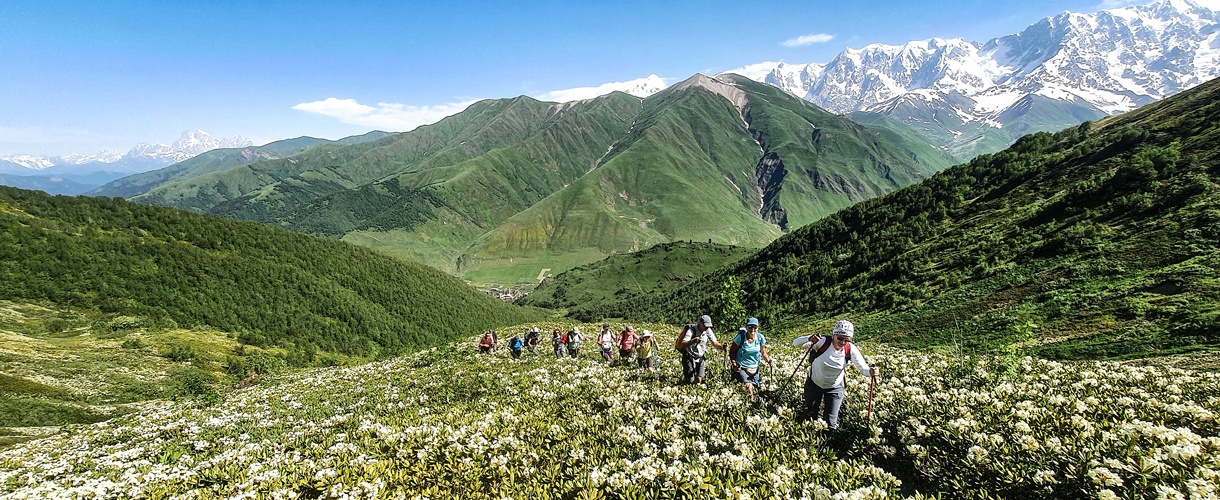 Gruzja: trekking w Swanetii