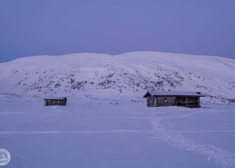 Finlandia: Sylwestrowe wycieczki na biegówkach w Laponii Fot. © Alek Styrna, pilot Barents.pl