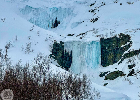Finlandia: Sylwestrowe wycieczki na biegówkach w Laponii Fot. © Alek Styrna, pilot Barents.pl