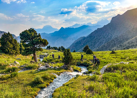 Tadżykistan: trekking przez Góry Fańskie fot. © Piter Piotr Rząca, Barents.pl