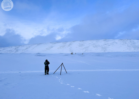 Ekspedycja na skuterach śnieżnych przez Spitsbergen, fot. © Dominik Petelski, przewodnik Barents.pl
