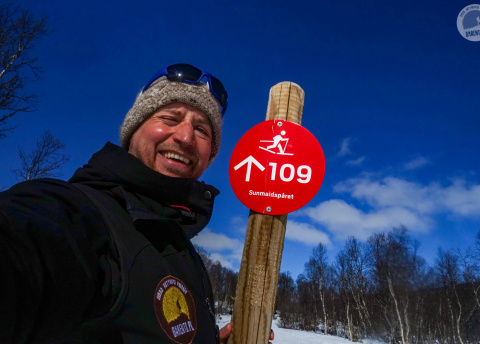 Biegówki w Szwecji: świetne trasy biegowe w Bruksvallarna fot. © Mateusz Kuszela, Barents.pl