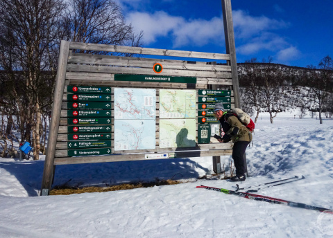 Biegówki w Szwecji: świetne trasy biegowe w Bruksvallarna fot. © Mateusz Kuszela, Barents.pl
